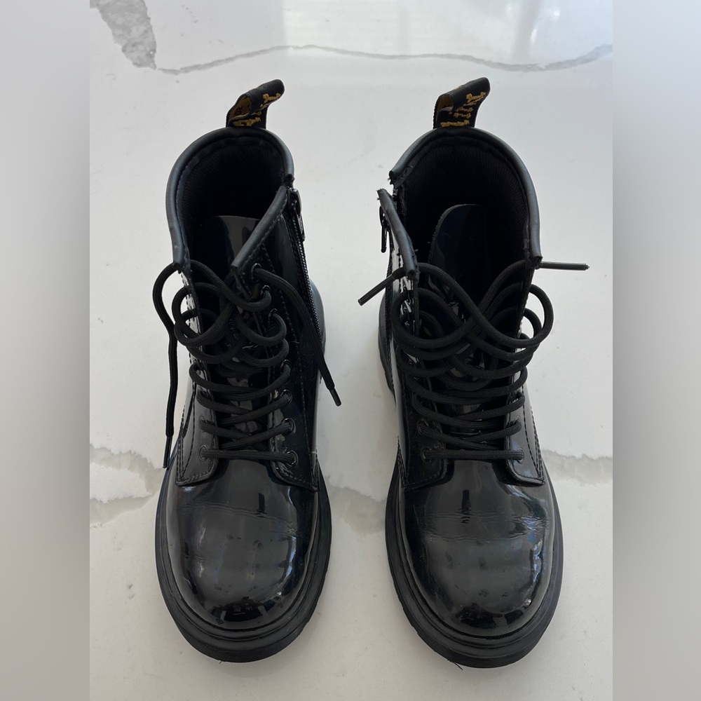 Doc Dr Martens Boots Size 3 Kids Black